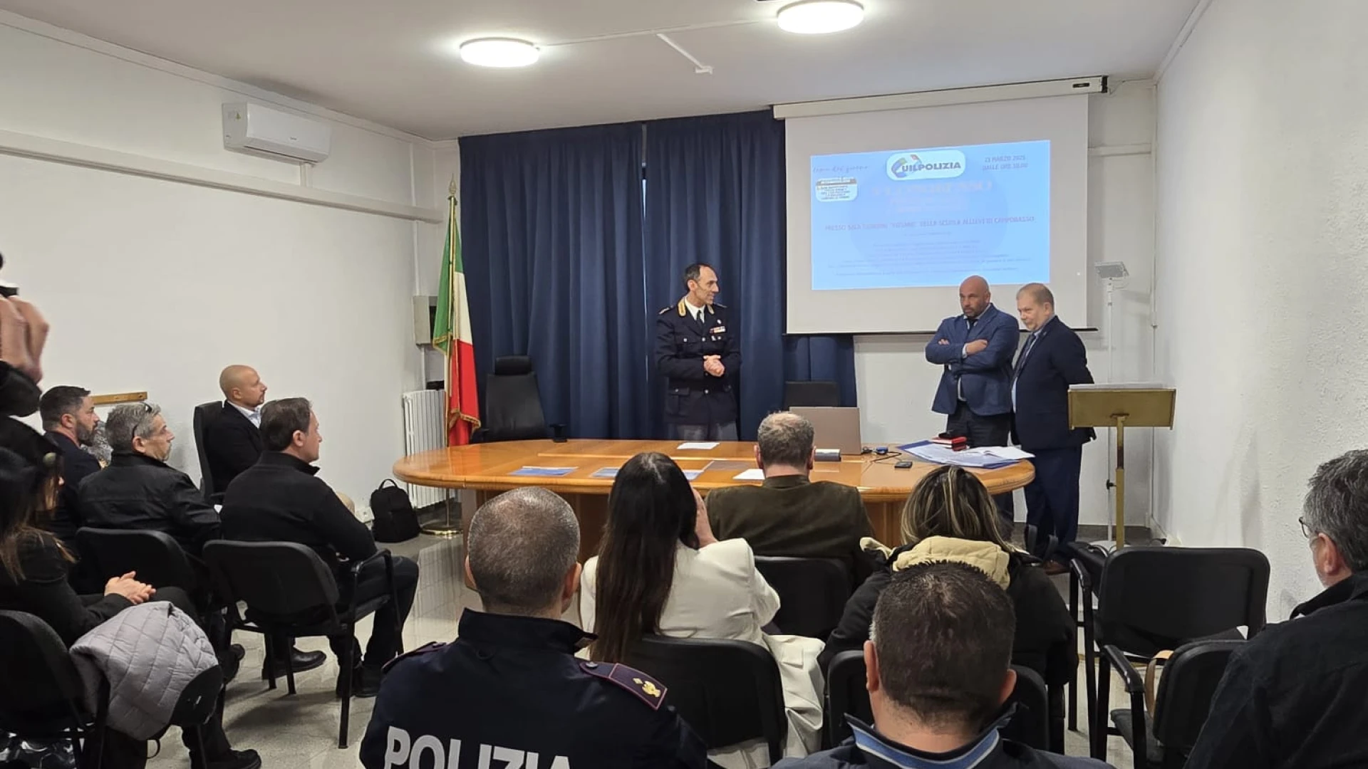 La Uil Polizia di Campobasso riconferma il Segretario Provinciale Giovanni Alfano